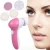 Import 5 IN 1 Face Cleansing Brush Electric Face Cleaner Wash Machine Spa Skin Care Massager Cleaning Facial Cleanser Tools from China