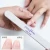 Import 5 Shapes 100/180 Nail File Buffers Wholesale  Custom Logo Durable Double Side Nail File from China