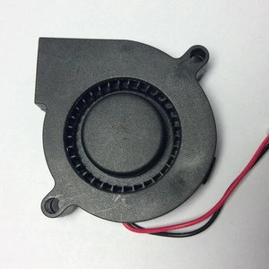 5015 50mm Radial Turbo Blower Fan DC 12V For Computer CPU Cooling
