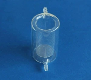 50ml~5000ml Double-walled Glass Tempering jacketed Beaker with graduation