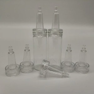 5ml 10ml 15ml clear/amber glass vial bottle penicillin bottle for medicine pharmaceutical use with Soft PVC Trumpet Head dropper