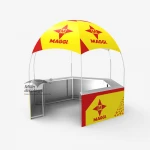 600D Oxford fabric custom printing advertising dome canopy trade show tent gazebo