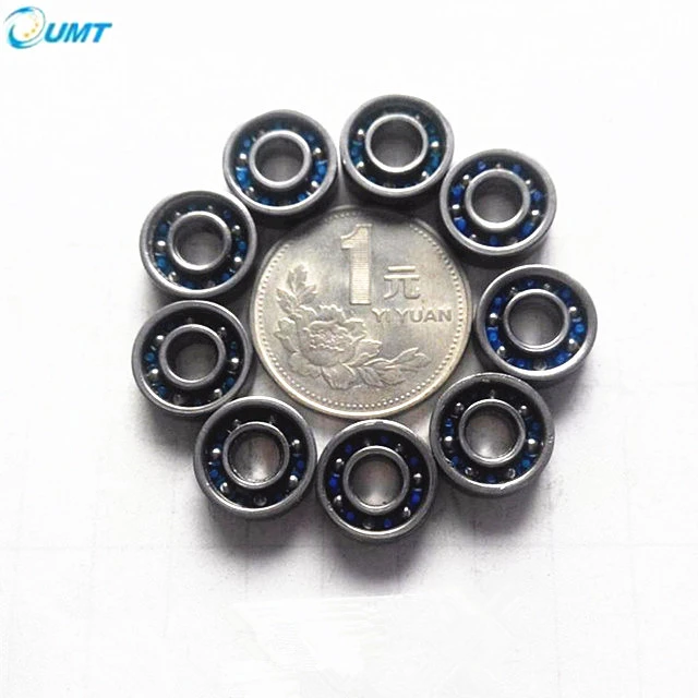 608 2RS high speed ball bearing widely used for the toys,roller skate etc. Chrome steel material