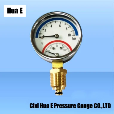 63mm dual purpose pressure gauge