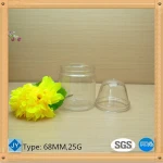 68mm 25g wide mouth preform for food jar, candy, canned food, hand cream jar container