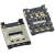 Import 7 Pin 1.4H 4FF Internal Welding SMT SMD Type Slot Socket Adapt Nano Sim Card Connector from China