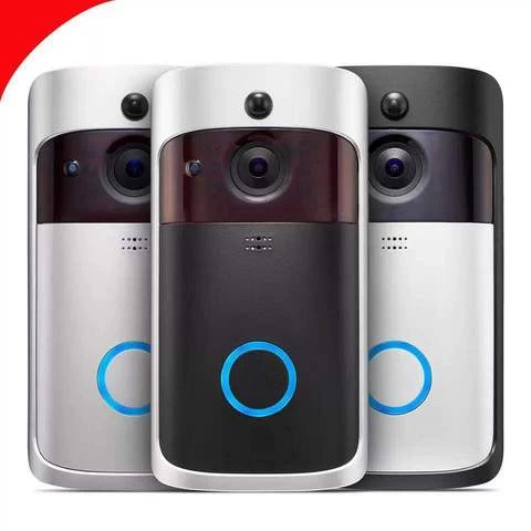 720P Wireless Video Doorbell V5 WIFI Wireless Visual Smart Security Doorbell Camera Wireless Ring Doorbell