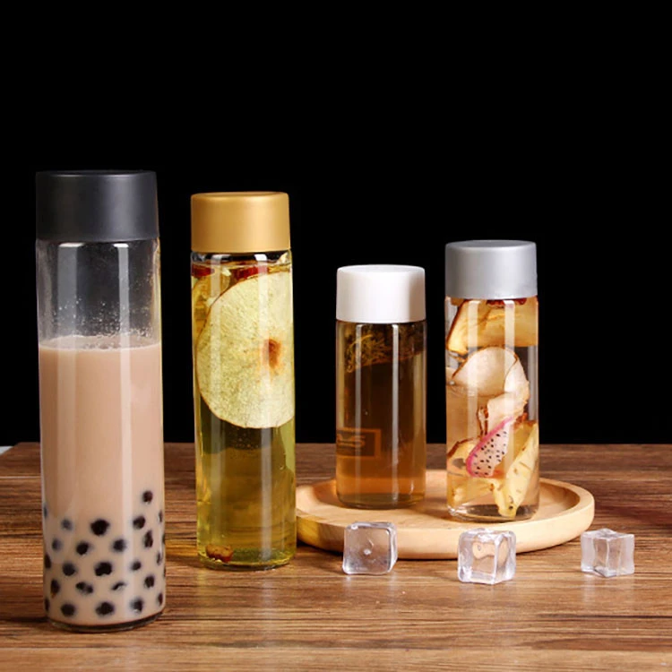 750ml Water Packaging Frosted Glass Beverage Drinking Voss Bottles 500 ml for Juice Wholesale