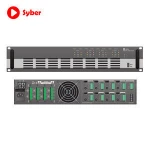 8 channel Professional digital audio Public Address 8CH Power Amplifier with DC operation