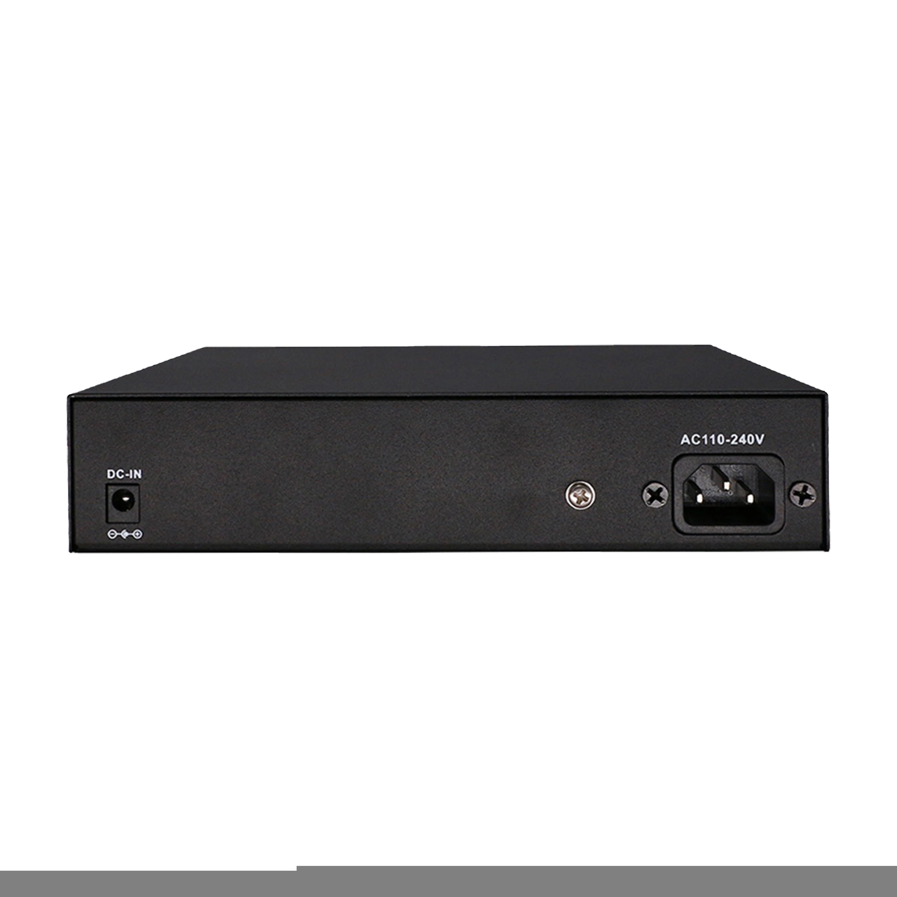 8 Port PoE Switch with sfp 2 uplink port Gigabit Network Switch Supports Auto Power Supply Active and Passive PD Device