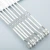 Import 9 Shaped Stainless Steel BBQ Pin Outdoor BBQ Accessories Reusable BBQ Skewers Flat Forks Skewers from China