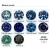 Import AAAAA loose gemstone crystal wholesale price 1mm 3mm to 12mm star cut cz rough color round cubic zirconia from China