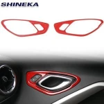 ABS Accessories Car Door Interior Handle Decoration Frame Cover for Chevrolet Camaro+