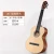 Import acoustic guitar 36 inch glossy finished matt  finished spruce mahogany top solid guitar from China