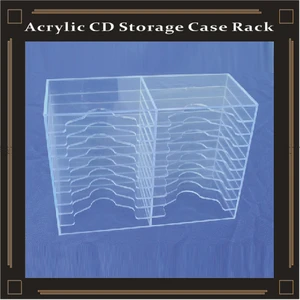 Acrylic CD Storage Case Racks