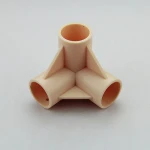 Adjustable swivel abs plastic pipe joints for automatic production