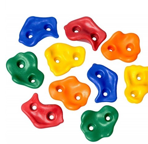 Adult and Child Multicolor Climbing Holds Hot Sale Indoor Kids Playground Hard Plastic CN;JIA Customized Logo QD-01 ANTO 50