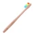 Import Adult bamboo handle rainbow color wholesale cheap toothbrush with customized logo from China