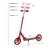 Import Adult Big Wheel Aluminum Alloy Folding Kids Adjustable Kick Foot Scooters from China
