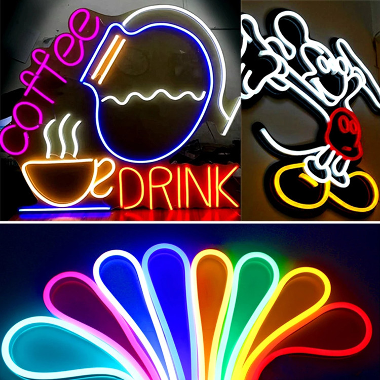Buy Advertising Led Neon Light Letter Dmx Neonflex 2835smd 120leds/m ...