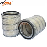 Air cartridge filter, auto air filter use high quality car air filter paper, air filter  28130-7G200 A-2835 forHD 24T HD370