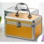 Import Aluminum Cosmetic Case with Foam make up trolley case with legs from China