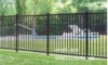 Aluminum Galvanized  Fence Pool Safety Fence Flat Pool Fence