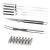 Import Amazon Hot Sale Stainless Steel BBQ Grill Tool Set Outdoor Barbecue Grilling Accessories Kit in Aluminum Storage Case from China