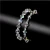 Import Amazon Hot Square Crystal Stone Bracelet Shine Colorful Exquisite Luxury Fashion Bracelet Jewelry from China