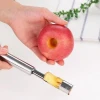 Amazon Top Seller Kitchen Accessories Simple Tools Stainless Steel Portable Fruit  Corer Fruit Seed Remover