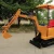 Import Amusement Park Products  Smallest Mini Digger Excavator Parts from China