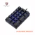 Import Ancreu Motospeed K22 Wired Mini Digital Numpad Numeric USB Keypad RGB Backlit Keyboard from China