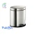 Import anti-slip 12 litre new design oval foot pedal waste bin, metal container for garbage from China