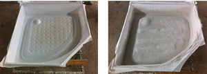 Anti-slip cheap bathroom deep shower tray from China factory