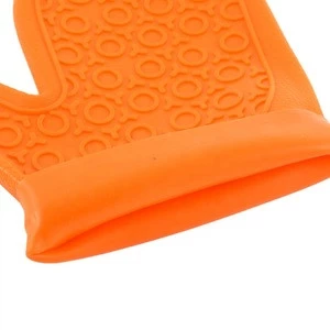 Anti Slip Silicone BBQ Pot Holder Cooking Camping Heat Resistant Kitchen Grilling Oven Mitts