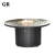 Import Antique Luxury Garden Outdoor Furniture Aluminum Table Fire Pit Sets from China