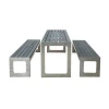 Arlau  WPC Wood Table Sets, Garden Outdoor Furniture OEM