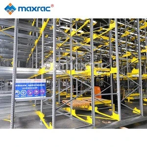 AS4084 Tested High Density Pallet Rack Mobile Drive In Racking for Storage Solution