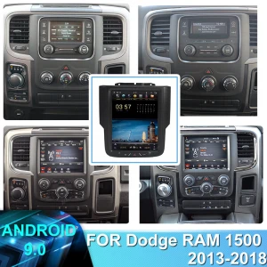 Asvegen Android 9.0 Car DVD GPS Radio Stereo For Dodge Ram WIFI Free MAP Car Multimedia Player with Playstore