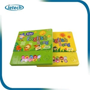 Attractive  Children Sound Speaking Music Board and Colorful Printing Book