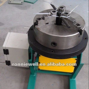 Automatic cooperate welding positioner with chuck