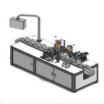 automatic n95 kn95 blank face mask earloop spot welding machine welder
