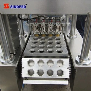 Automatic Plastic Jelly Cup Capsule Filling Sealing Machine