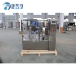 Automatic rotary premade pouch filling sealing machine spout pouch filling capping machine