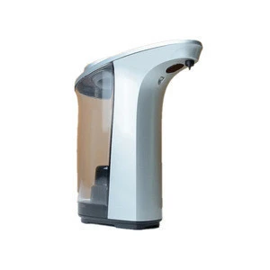 Automatic sensor counter top standing liquid soap dispenser with Visible Transparent body