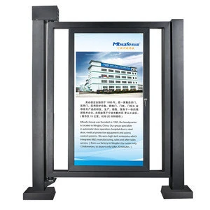 Automaticv side gate China auto door with EN16005 standard for commercial building and can be OEM