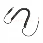Aviation headset parts & accessories Replace helicopter headset cable coiled cord