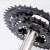 Import AZ6-TS326 11 speed anodized cranlk length 170MM 32T crankset for mountain bike from China