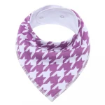 baby bib bandana set 4 pack super absorbent drool bandana bibs/Baby Bandana Bib Scarf in Solid Bubblegum Jersey Knit with Snap