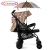 Import Baby Stroller Safe Comfortable Simple One Hand Fold with Foot Muff from China